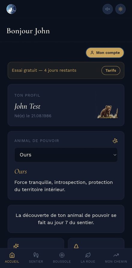 Le Bestiaire, ton animal de pouvoir